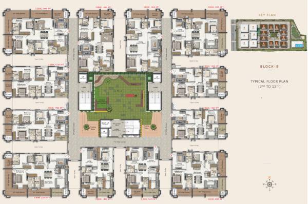  green-leaves-aura Cluster Plan