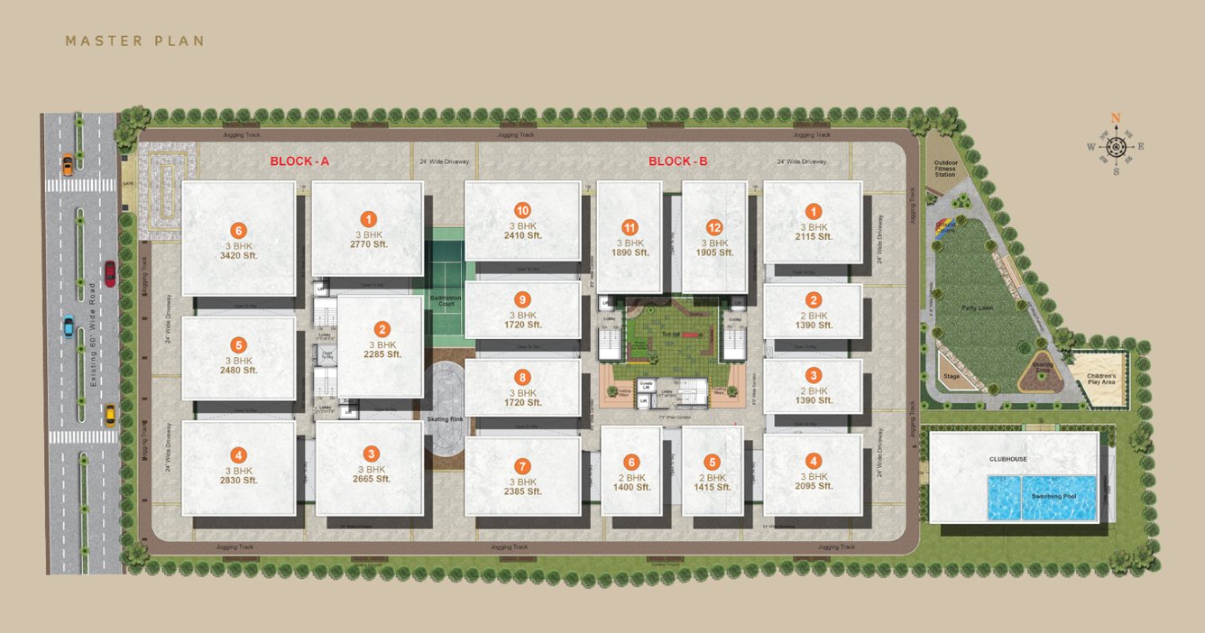  green leaves aura Master Plan