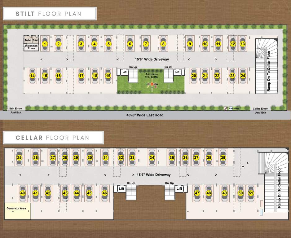  sai s suvidha Sai S Suvidha Cluster Plan For Stilt Floor