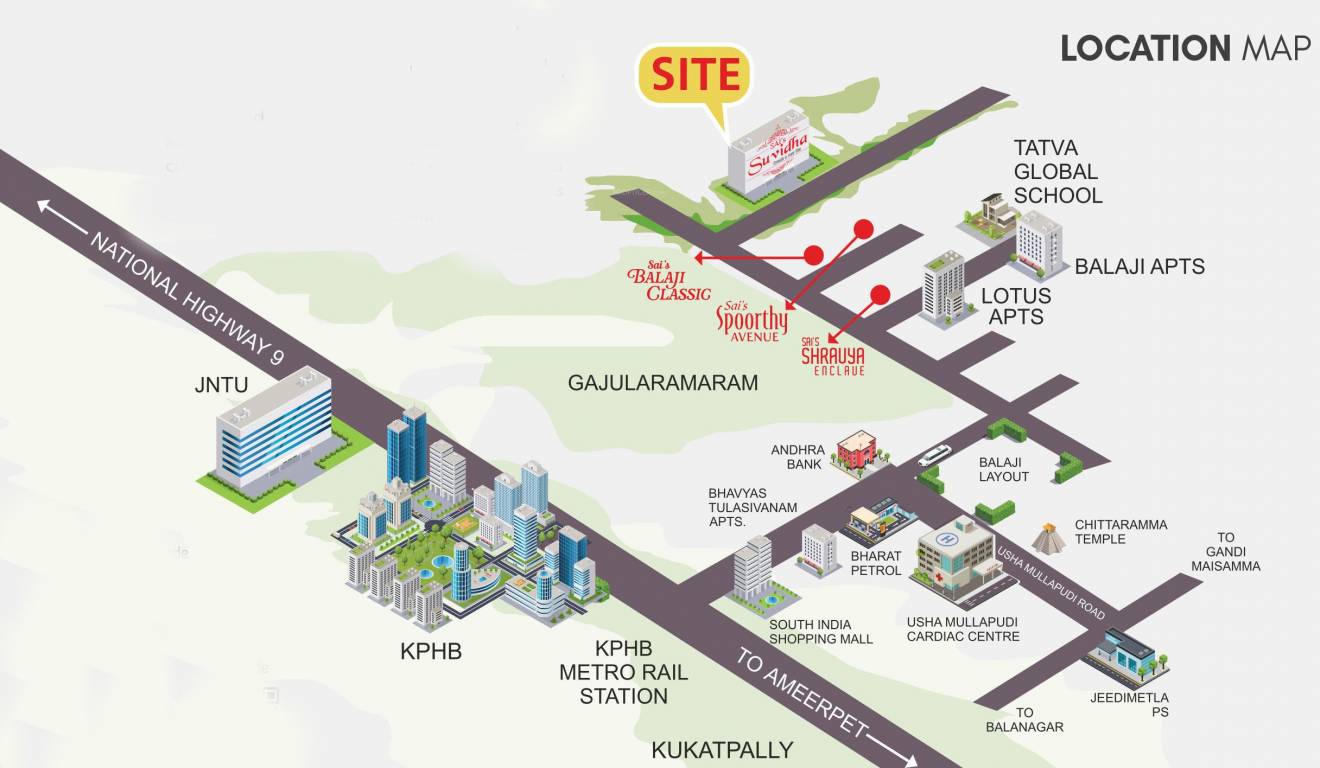  sai s suvidha Location Plan