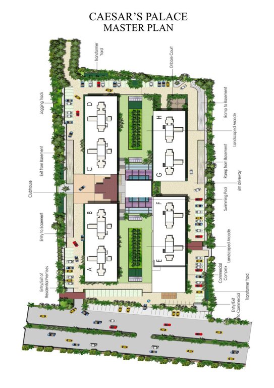  nitesh caesars palace Master Plan