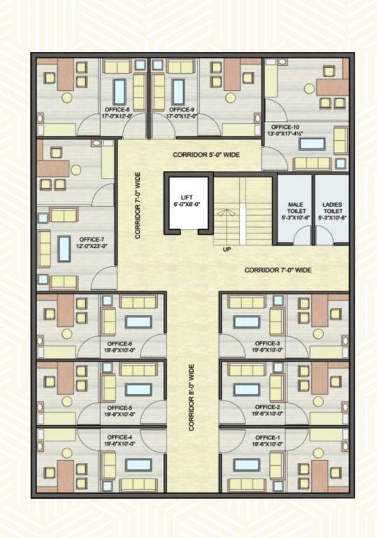  utsav Utsav Cluster Plan for ground Floor