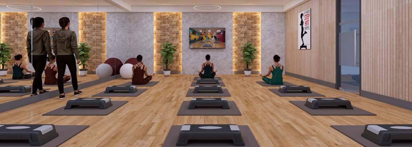  metropolis Yoga/ Meditation Area