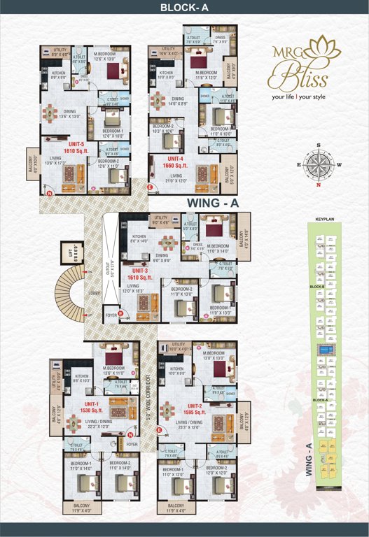  mrg bliss Wing A Cluster Plan