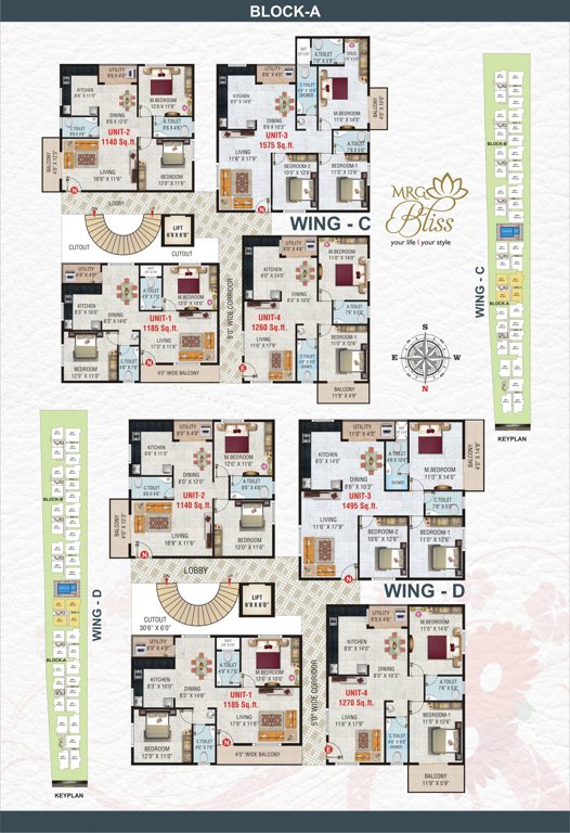  mrg bliss Wing C Cluster Plan