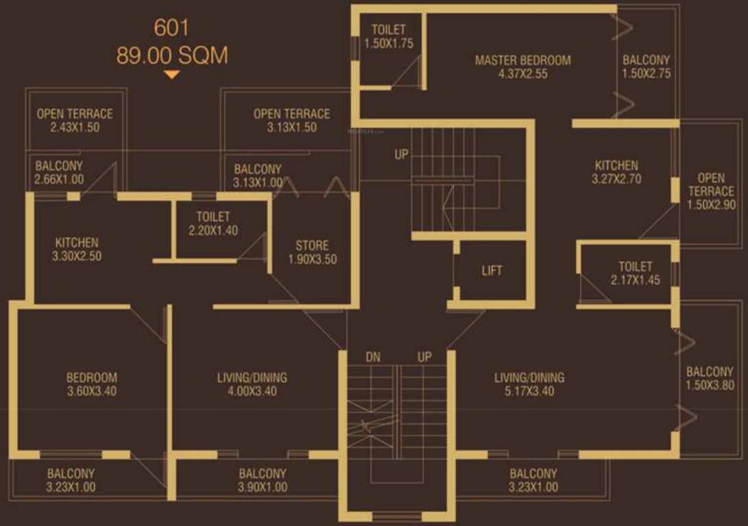  venus Venus Cluster Plan For 6th Floor