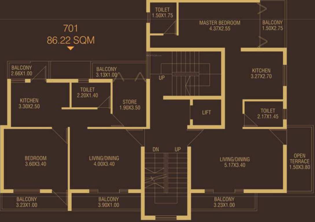 venus Venus Cluster Plan For 7th Floor