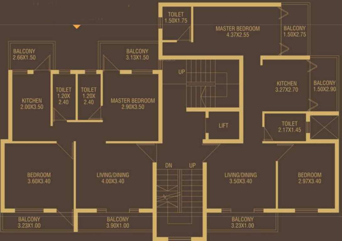  venus Venus Cluster Plan From 1st To 5th Floor