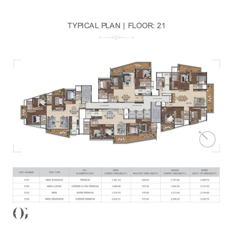  purva orient grand Purva Orient Grand Cluster Plan