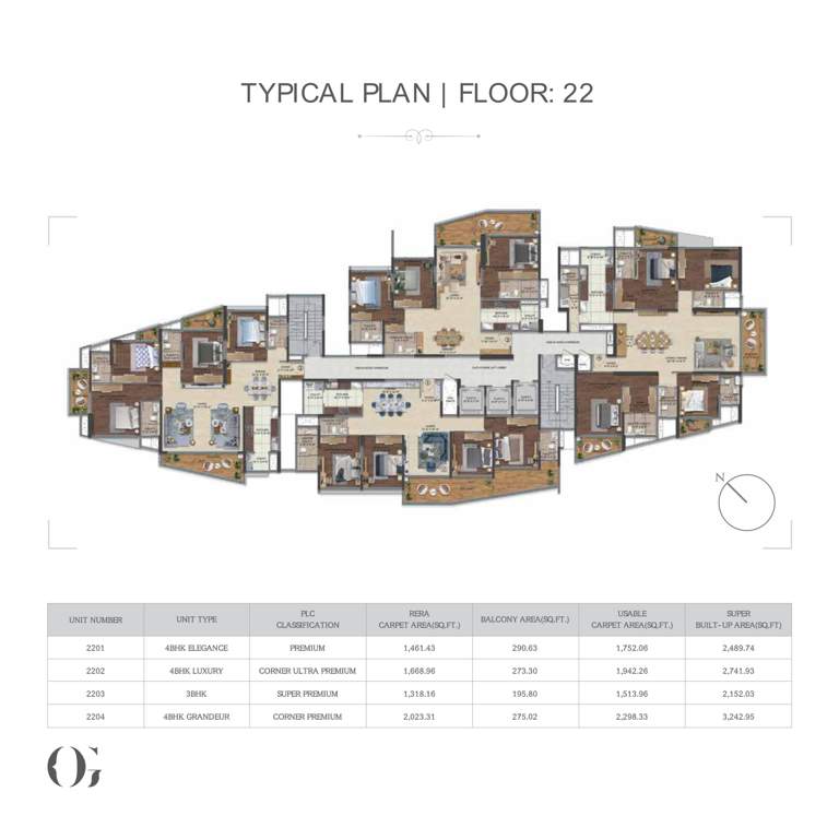  purva orient grand Purva Orient Grand Cluster Plan