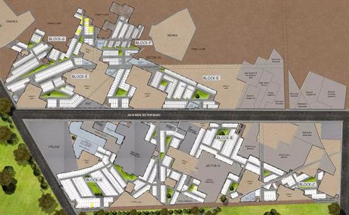  independent-floors-at-dlf-gardencity-sector-91-92 Master Plan