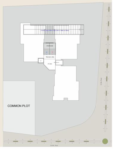  shreeji-sharnam Shreeji Sharnam Cluster Plan for Ground Floor