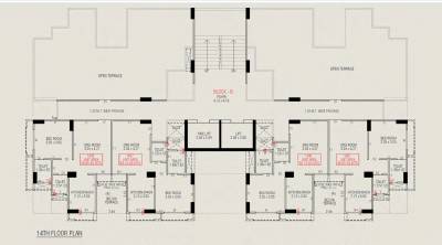 B Cluster Plan for 14th Floor hr-evernest B Cluster Plan for 14th Floor