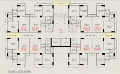 B Cluster Plan from 5th to 13th Floor hr-evernest B Cluster Plan from 5th to 13th Floor