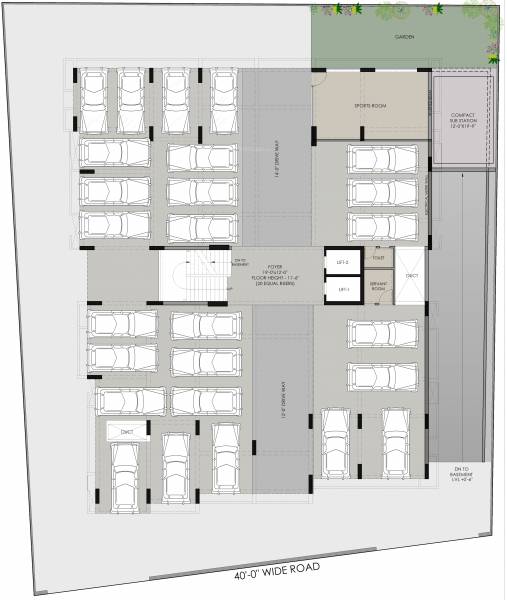  prasthan-appartments A Cluster Plan for ground Floor