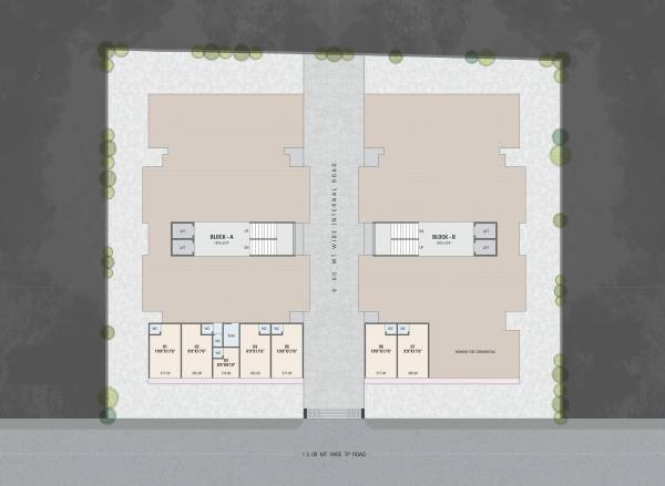  enclave Block A and B Cluster Plan for ground Floor