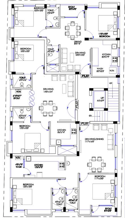 sivaposanam castle Sivaposanam Castle Cluster Plan For Typical