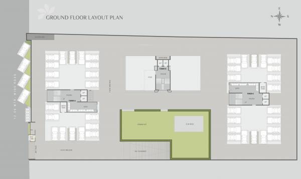  highlife Tower A, Tower B, Tower C Cluster Plan for ground Floor
