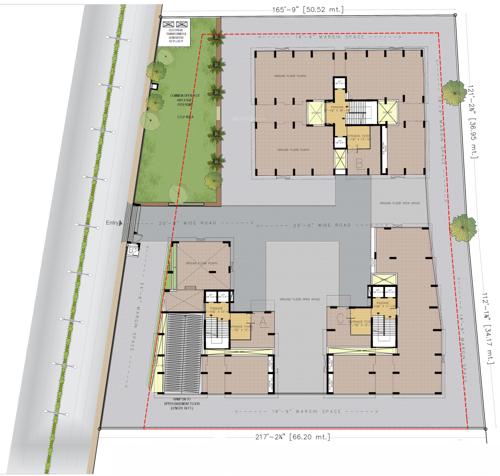 A To C Cluster Plan For Ground Floor sangath-homes A To C Cluster Plan For Ground Floor