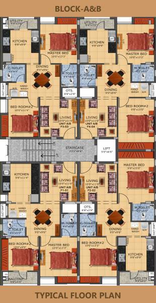  vishnu-castle Vishnu Castle Cluster Plan Typical