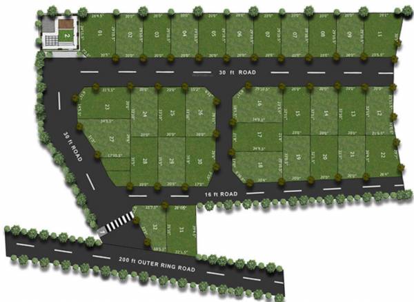  grandios-town-homes Master Plan
