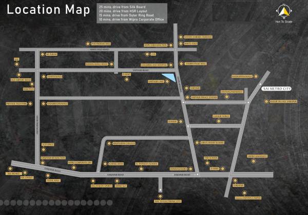  metro-city Location Plan