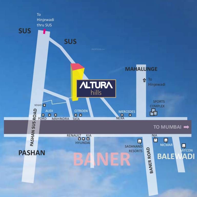  altura hills Location Plan