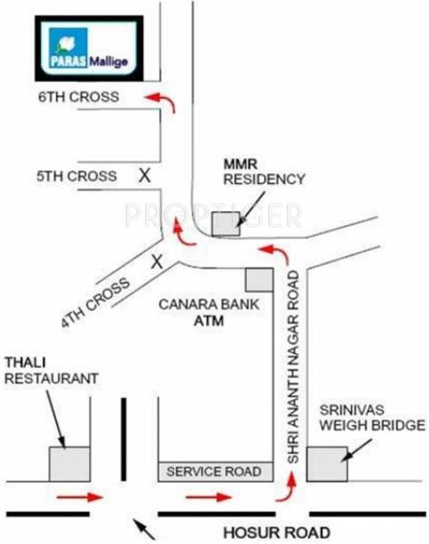 Images for Location Plan of Paras group Mallige