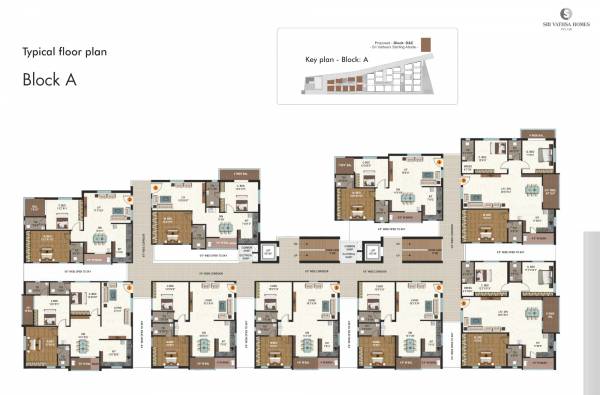  sterling-abode Block A Cluster Plan