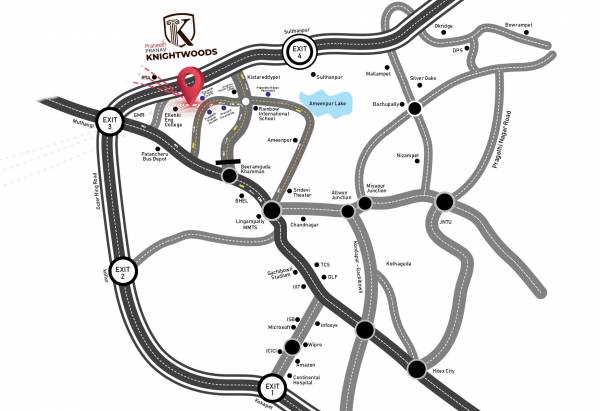 Location Plan knightwood Location Plan