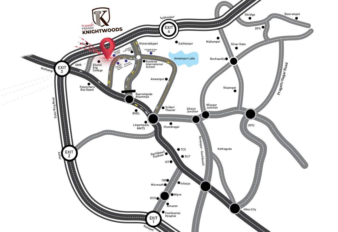  knightwood Location Plan