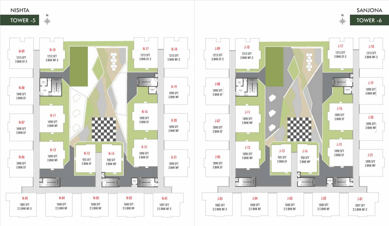  kalpavriksha T 3 Cluster Plan