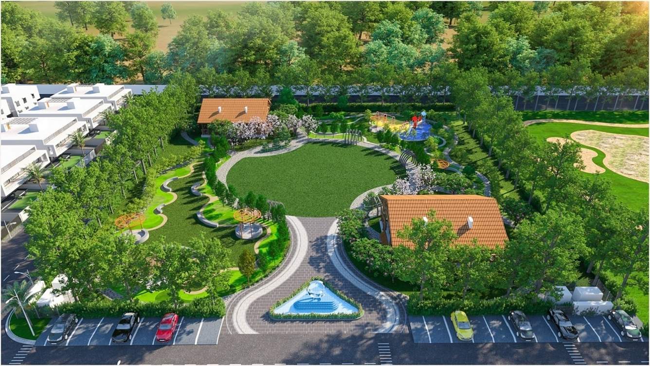  giga city Landscape Garden and Tree Planting