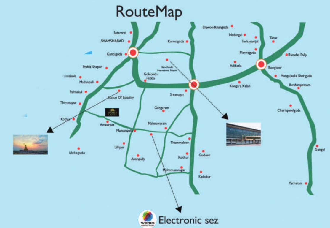  mithila e city Location Plan