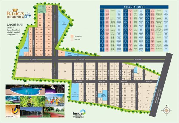 kings-dream-view-city Layout Plan
