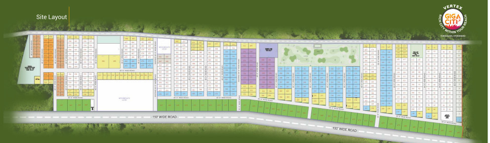  giga city phase 2 Layout Plan