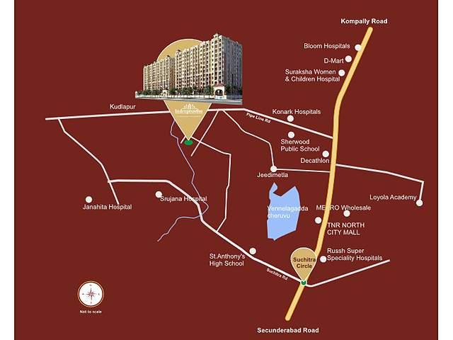  indraprastha Location Plan