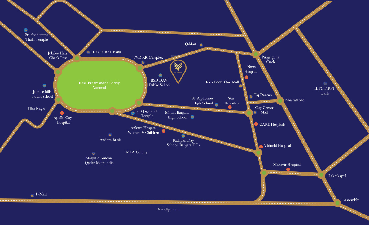  eminence Location Plan