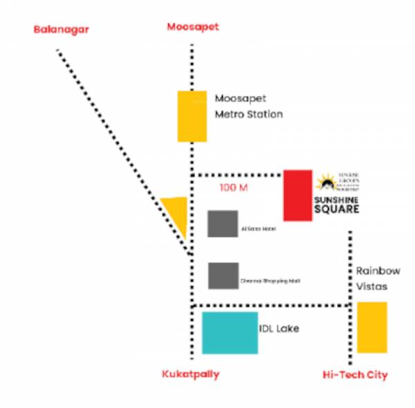 square-block-a Location Plan
