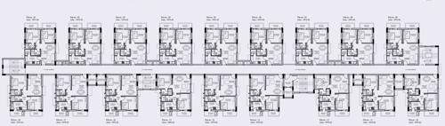 Tower 1A Cluster Plan sree-hemadurga-paradise-hyderabad Tower 1A Cluster Plan