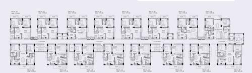 Tower 1B Cluster Plan sree-hemadurga-paradise-hyderabad Tower 1B Cluster Plan