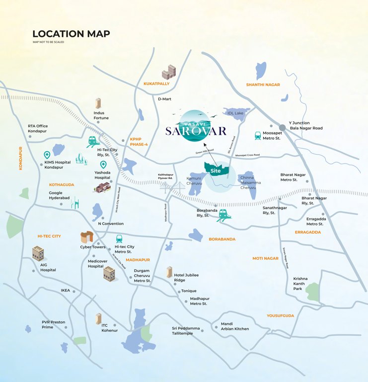  sarovar Location Plan