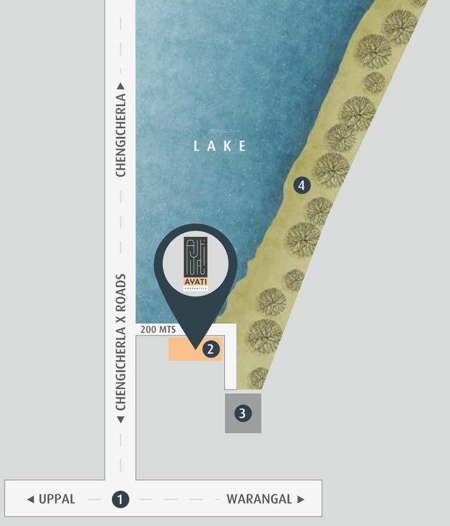  lake view block b Location Plan