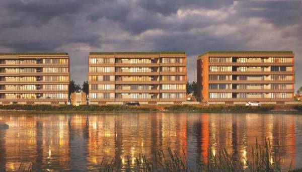 Elevation lake-view Elevation