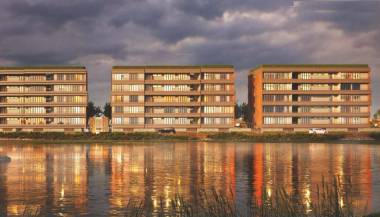 Elevation lake-view Elevation