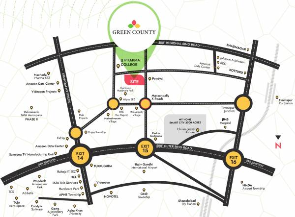  green-couty Location Plan