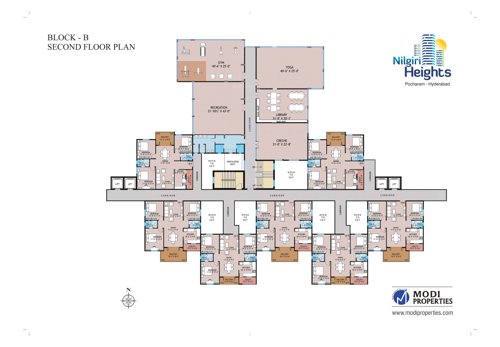  nilgiri-heights Nilgiri Heights Cluster Plan for 2nd Floor