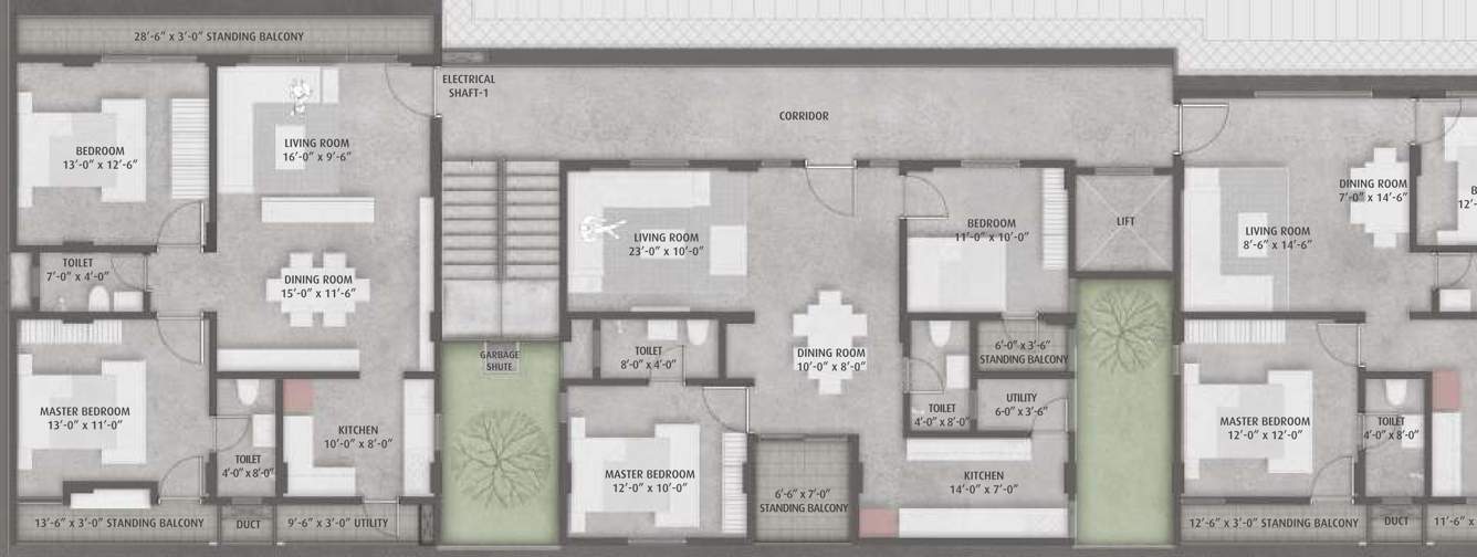  lake view block c Block B Cluster Plan