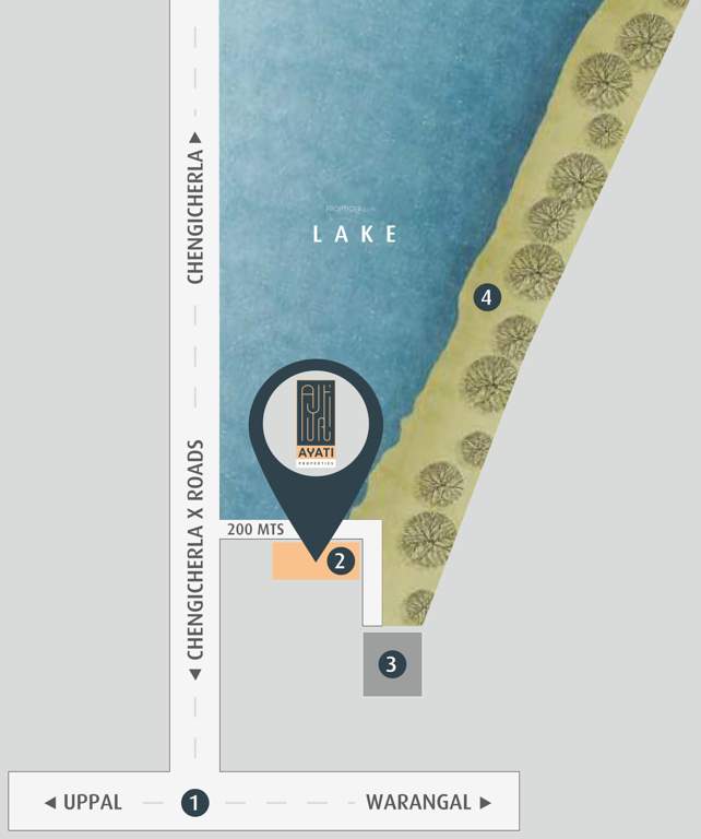  lake view block d Location Plan