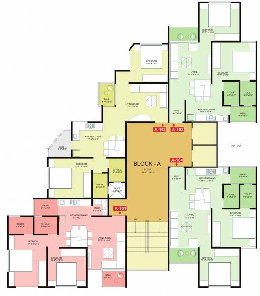  lotus-heights Block A Cluster Plan